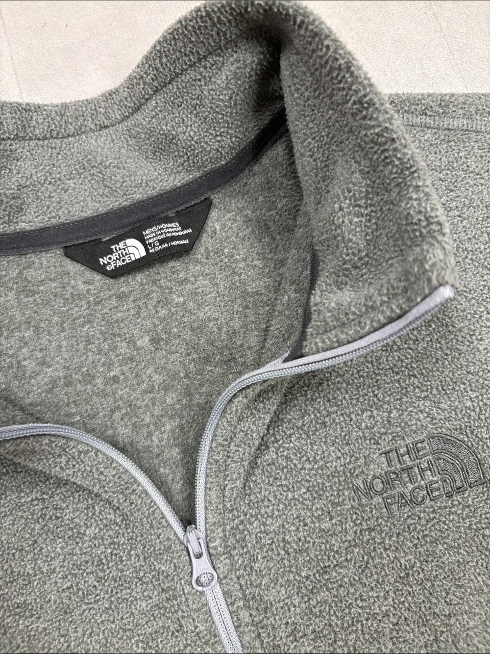 The North Face Fleece Pullover Quarter Zip Jacket